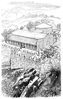 Rebuilding Prints: House of a pelasgian nobleman, visual reconstruction