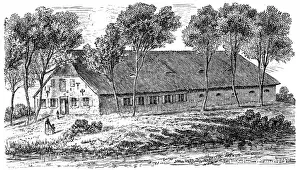 Log Cabin Prints: House in the wood