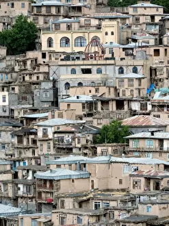 Images Dated 29th July 2016: Houses of Kang, an historic stepped village, Iran