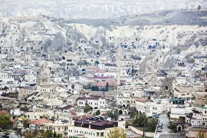 Central Anatolia Prints: Houses and man-made cave dwellings