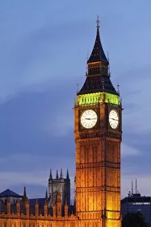 Images Dated 6th August 2014: Houses of Parliament, Big Ben, London, England, United Kingdom