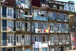 Balcony Gallery: Houses in the Ribeira district of Porto