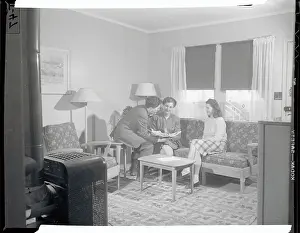 Silver Spring Prints: Housing Official with Women