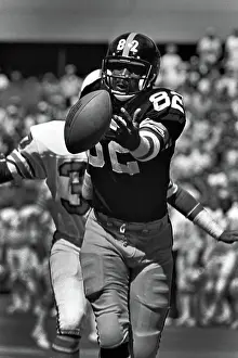 Football Prints: Houston Oilers v Pittsburgh Steelers