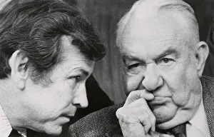 Howard Baker and Sam Ervin Conferring