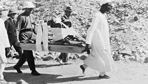 Porter Prints: Howard Carter at Excavation of King Tut's Tomb