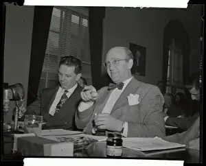 Cold War Prints: Howard Da Silva and Lawyer at Court Hearing