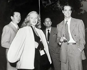 Candid Prints: Howard Hughes and Actress Peggy Cummins