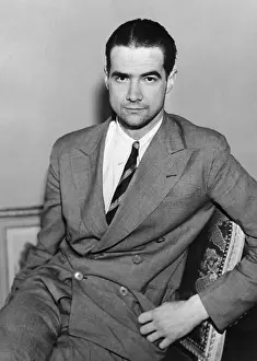 Howard Hughes After Breaking Transcontinental Flight Record