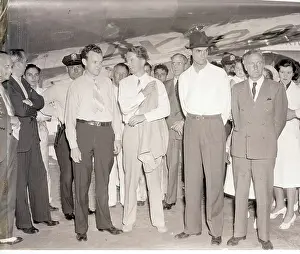 Crew Prints: Howard Hughes And His Flight Crew