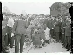 Howard Hughes and Flying Companions After Round-the-World Flight