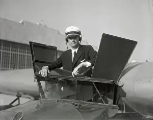 Howard Hughes in Pilot Uniform