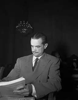 Howard Hughes at His Senate Investigation