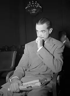 Howard Hughes at His Senate Investigation