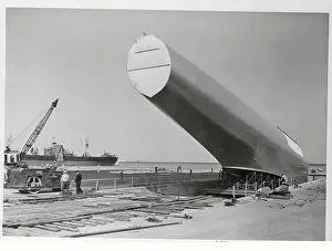 Howard Hughes Spruce Goose Nearing Completion 1946