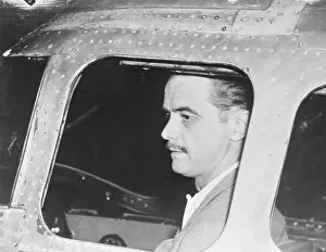 Howard Hughes Taking to the Air After Recovery