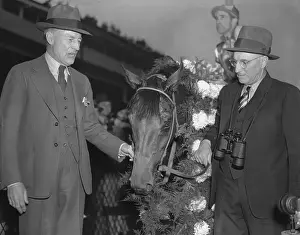 Jockey Prints: Howard and Smith with Winning Horse Seabiscuit
