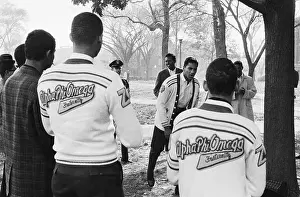 Howard University Students in Activity