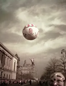 Thanksgiving Day Prints: Howdy Doody Balloon in Macy's Thanksgiving Day Parade