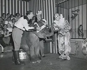 Howdy Doody Performing at a Circus