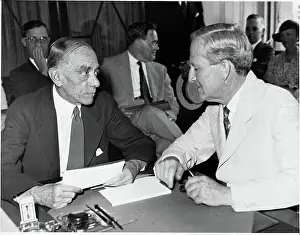 Democrat Prints: Howe at Senate Hearing