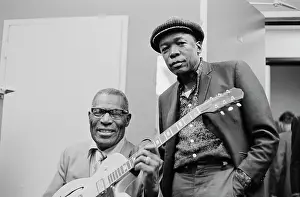 Huty24536 Prints: Howlin Wolf And John Lee Hooker