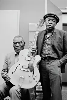 Huty24536 Prints: Howlin Wolf And John Lee Hooker