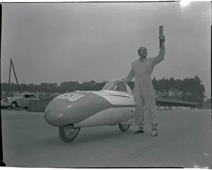 H.P. Mueller with Aerodynamic Vehicle