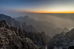 Images Dated 5th February 2015: Huangshan mountain in winter season