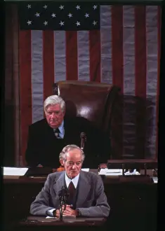 Hubert Humphrey Addressing the House
