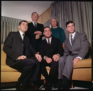 Hubert H Prints: Hubert Humphrey and His Family