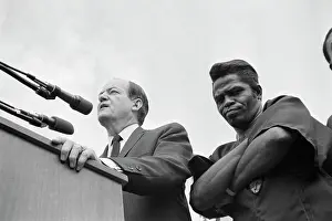 Hubert Humphrey And James Brown