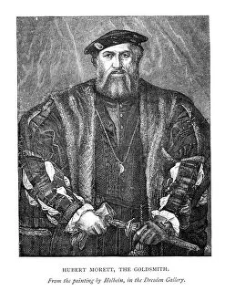 Fine Art Portrait Gallery: Hubert Morett Goldsmith of Henry VIII