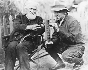 Hudson Maxim Comparing Film with J. Stuart Blackton