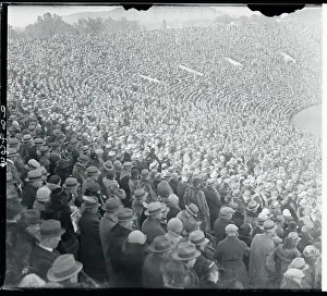 Huge Crowd Watching Yale Defeat Army at Bowl Game