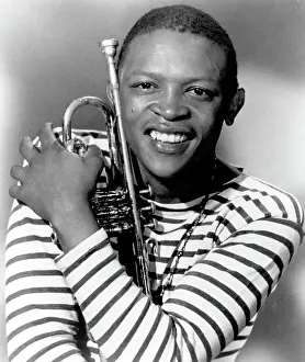 Hugh Masekela Portrait In NY