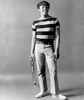 Hugh Masekela Portrait In NY