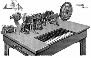 Images Dated 26th April 2016: Hughes type printer