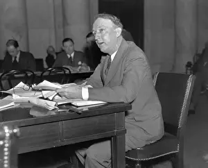 Hugo Black Prints: Hugo Black Appearing Before Senate