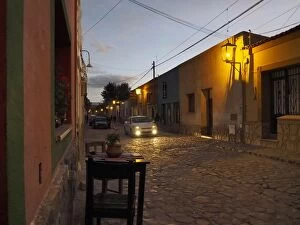 Images Dated 20th October 2015: Humahuaca Main Street by night