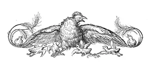 Kaulbach Prints: Humanized animals illustrations: Decoration