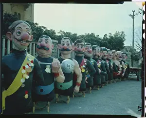 Humorous Sculptures Made for Viareggio Carnival