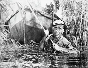 Towing Prints: Humphrey Bogart in The African Queen