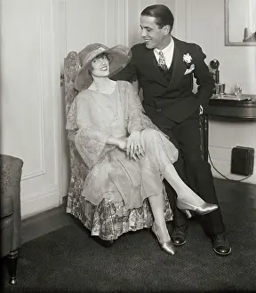 Prints of (Original Caption). Helen Menken Bride of Actor. New York, New York: Four years was not too long for Humphrey Bogart to wait for Helen Menken to say yes, and a gold band transformed her into Mrs. H The Essence of Cool: Humphrey Bogart and Helen Menken