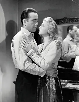Humphrey Bogart and Irene Manning in The Big Shot