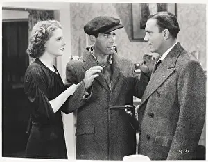 Pat Obrien Prints: Humphrey Bogart in Scene from San Quentin
