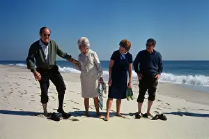 Humphrey Removing His Shoes