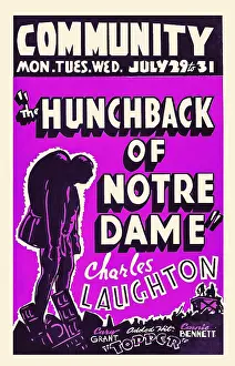 Monster Prints: The Hunchback of Notre Dame Window Card