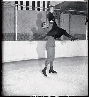 Hungarian Olympic Figure Skating Team Practicing