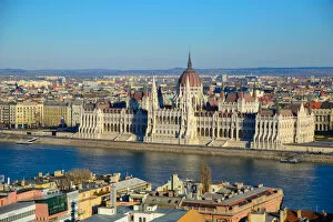 Danube River Collection: Hungarian Parliament Building in Budapest